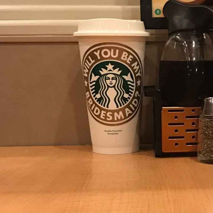 Bridal party proposals