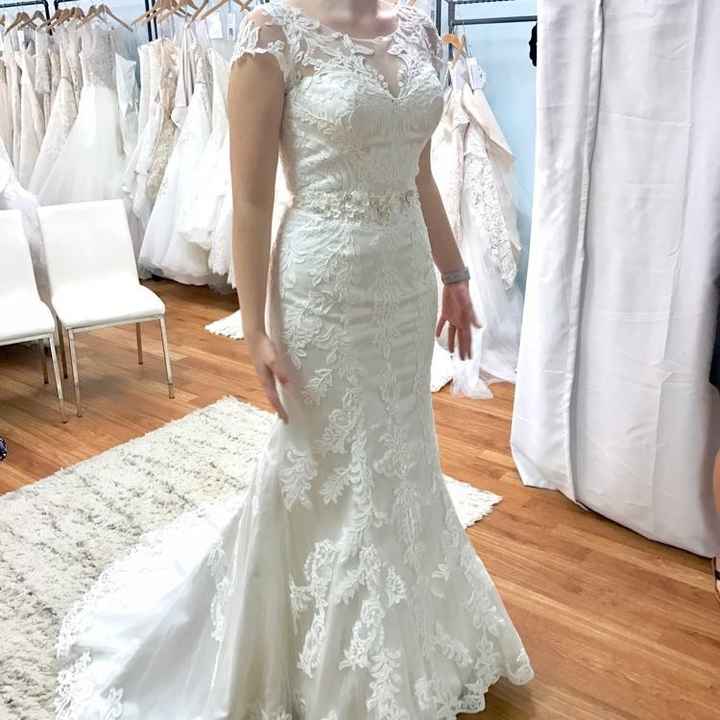 Let's see your lace wedding dresses!