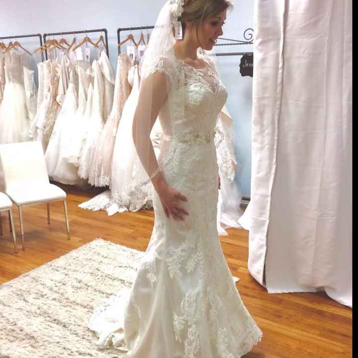 Having a hard time saying YES to the dress