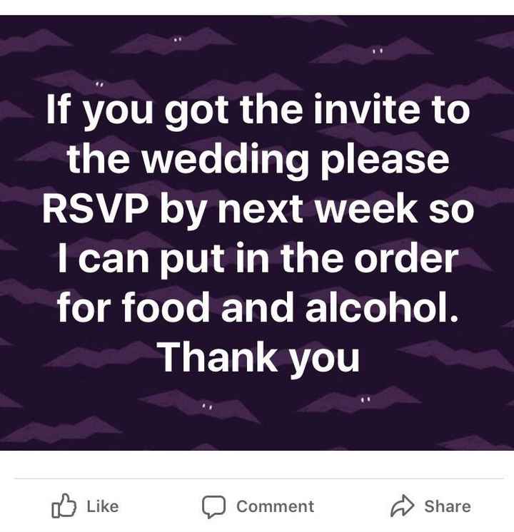 So I came across this on my FB page today....Some people....