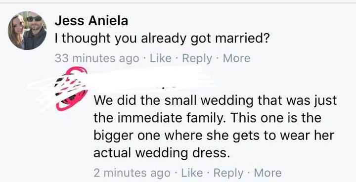 So I came across this on my FB page today....Some people....