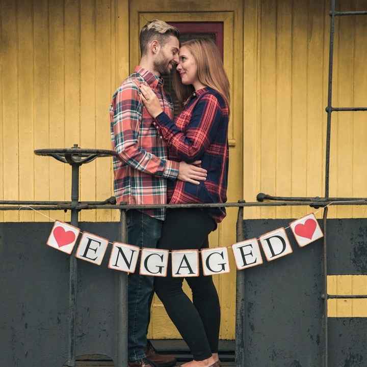 Engagement Pictures & Airhead Moment