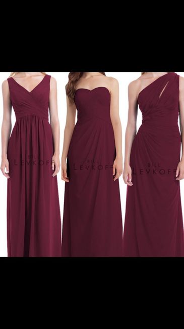 Should bridesmaid dresses be the same?