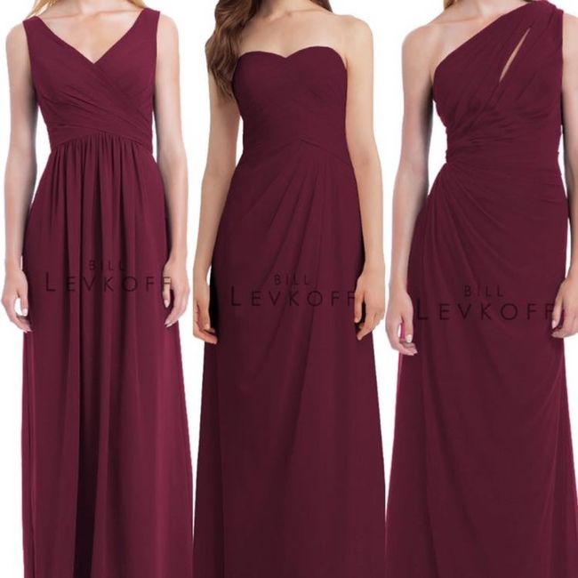 Bridesmaid's Dresses!