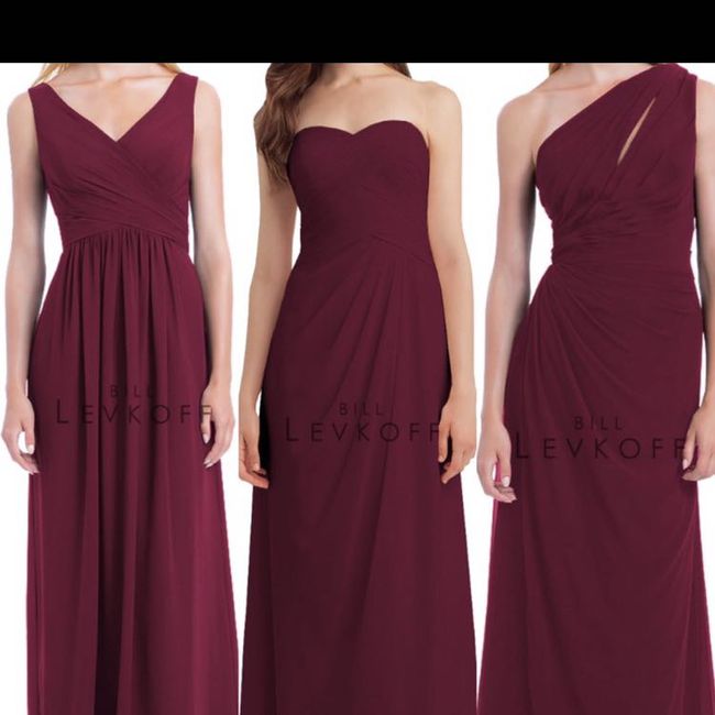 Bridesmaid looks - 1