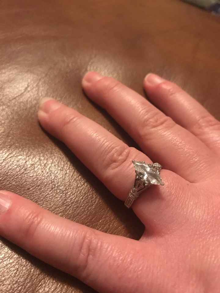Engaged 11/21/17. Married 6/22/19