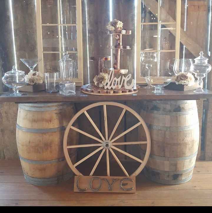 Cake table