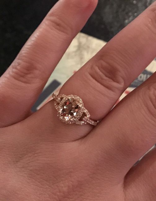 Lets see those beautiful engagement rings