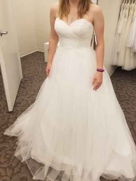 Wedding dress decisions
