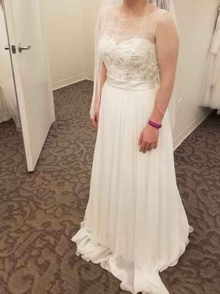 Wedding dress decisions