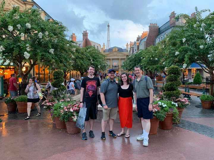 Family Photo Right Before He Proposed