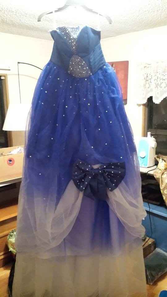 Got my dress yesterday.