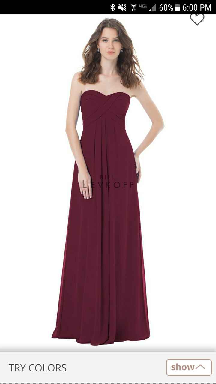 Bridesmaid dresses - 1