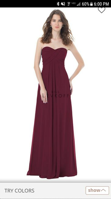 Bridesmaid dresses - 1
