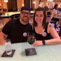 Disney World Wine After He Proposed