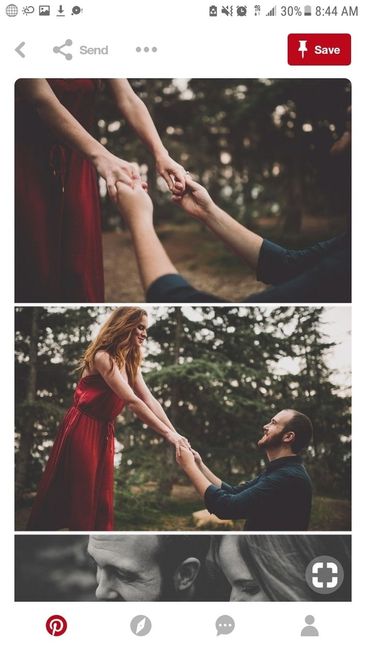 Fall engagement photo inspiration - 2