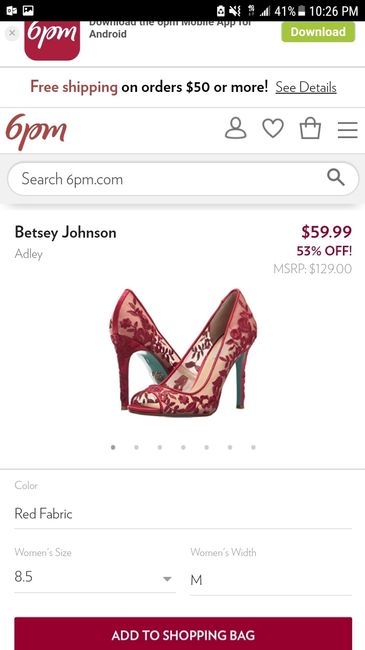 Where did you get your shoes - 1