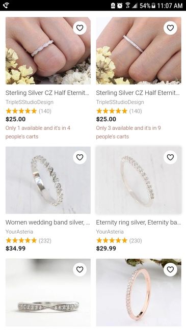 Anyone else not getting a wedding band? - 1