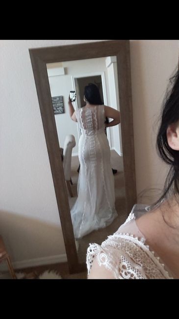 my etsy dress Came! - 4