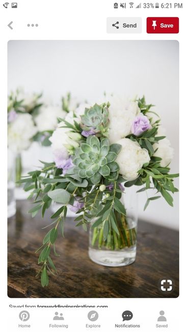 Iris (lavender) and sage rustic wedding! 10