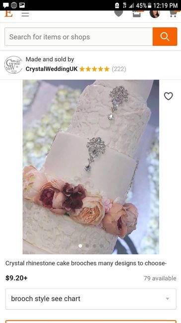 Bling/rhinestones for cake - 2