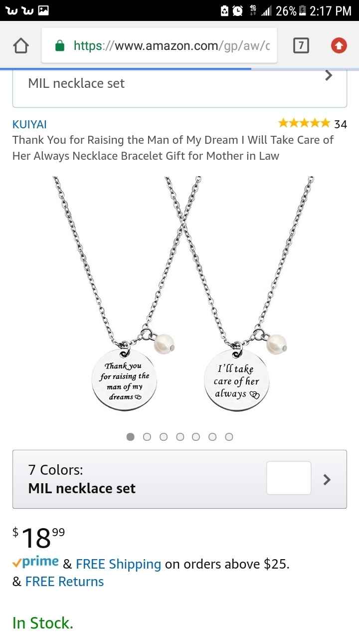 Future mother in law gifts - 1