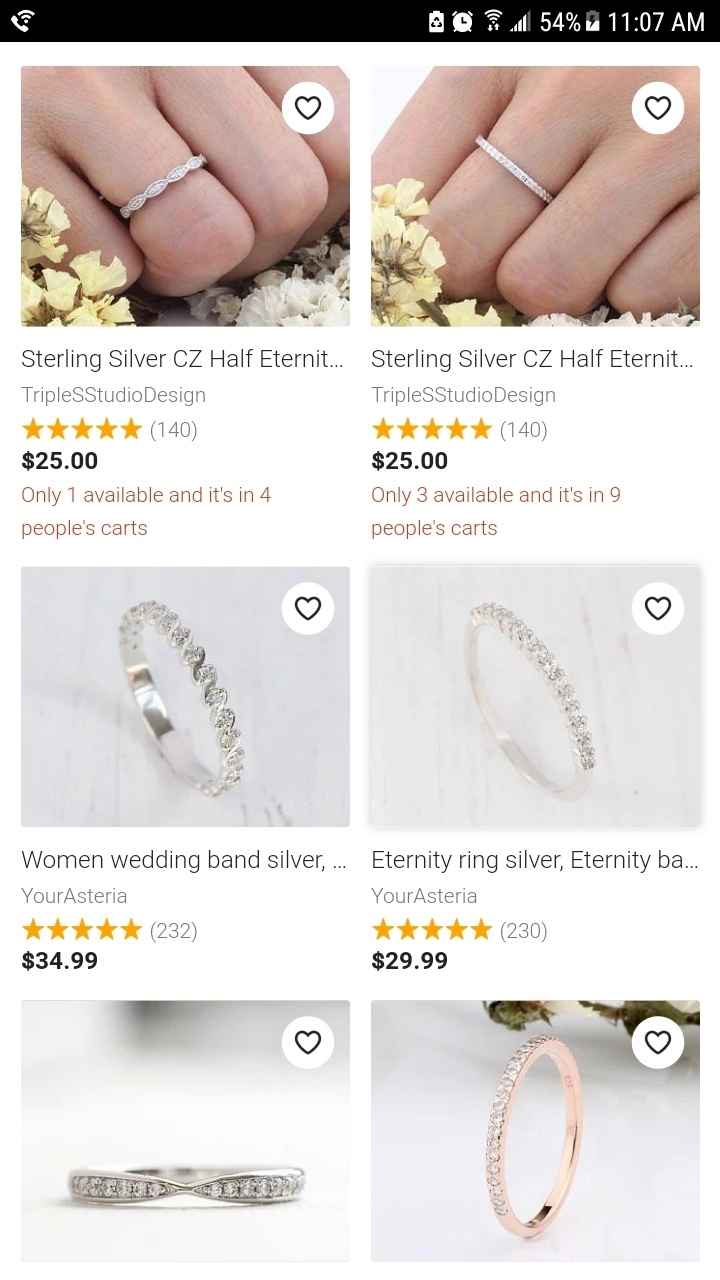 Anyone else not getting a wedding band? - 1