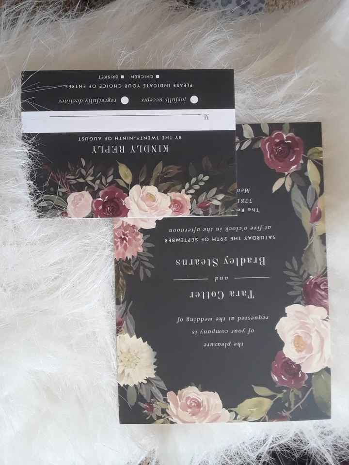 Show & Tell: Your Wedding Invites - 1