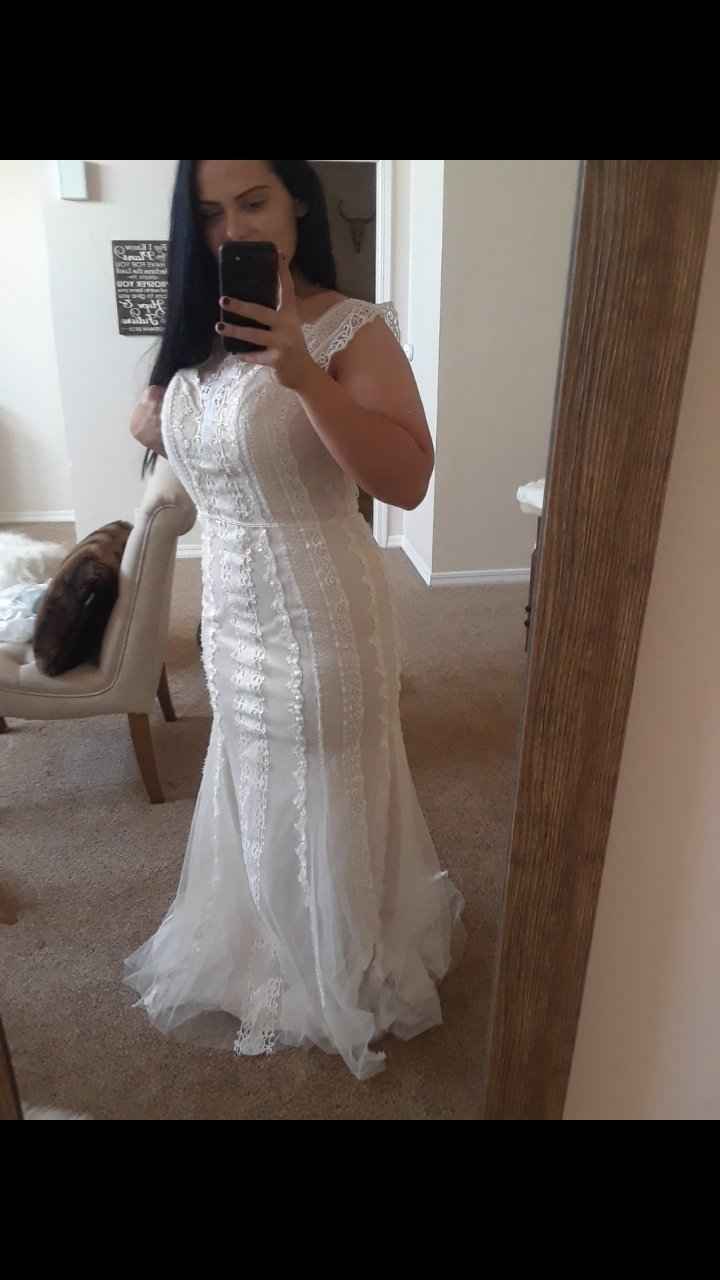 my etsy dress Came! - 1