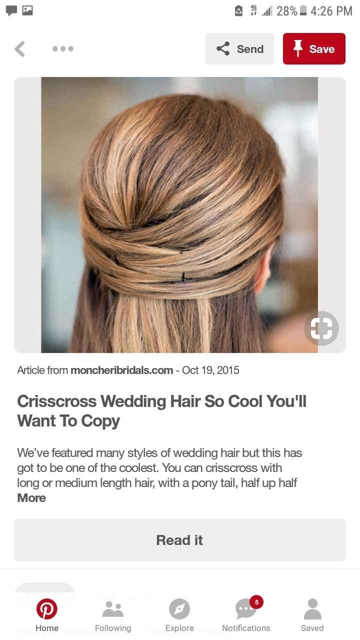 Ponytail and minimal makeup? - 1