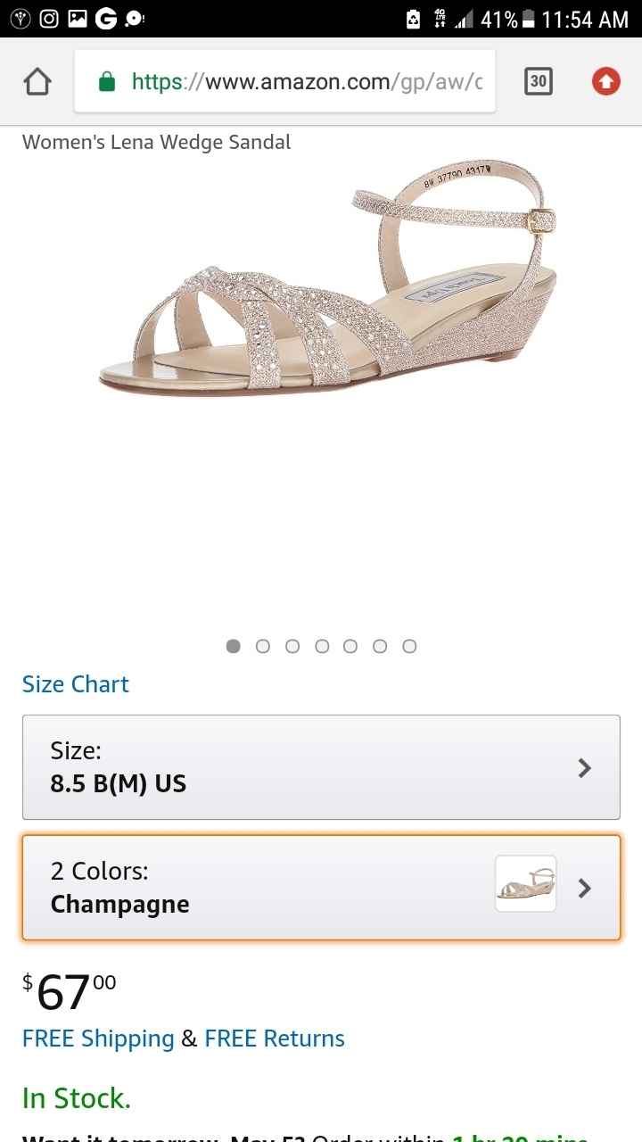 Help! Where/how is the best way to buy wedding shoes? - 1