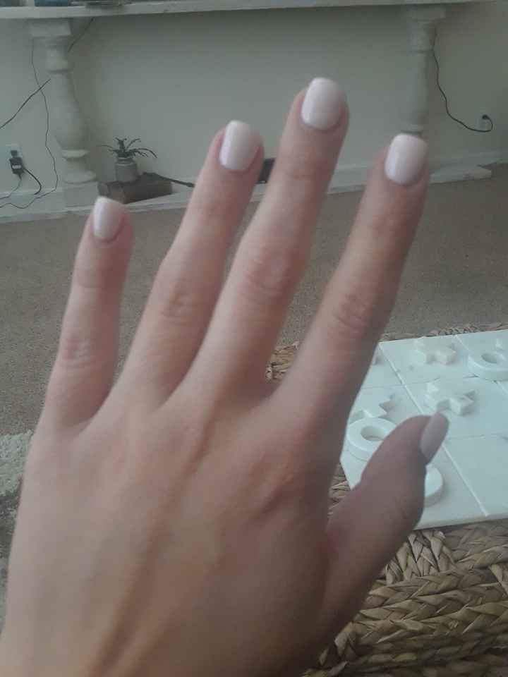 Lace wedding nails - 4