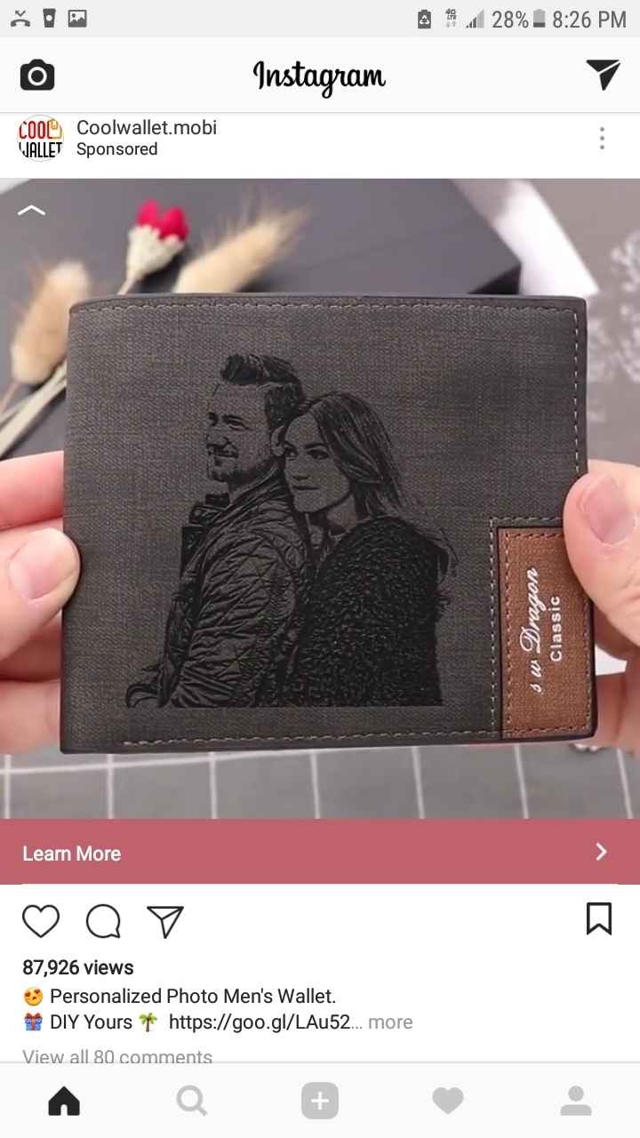 Gift to groom - 1