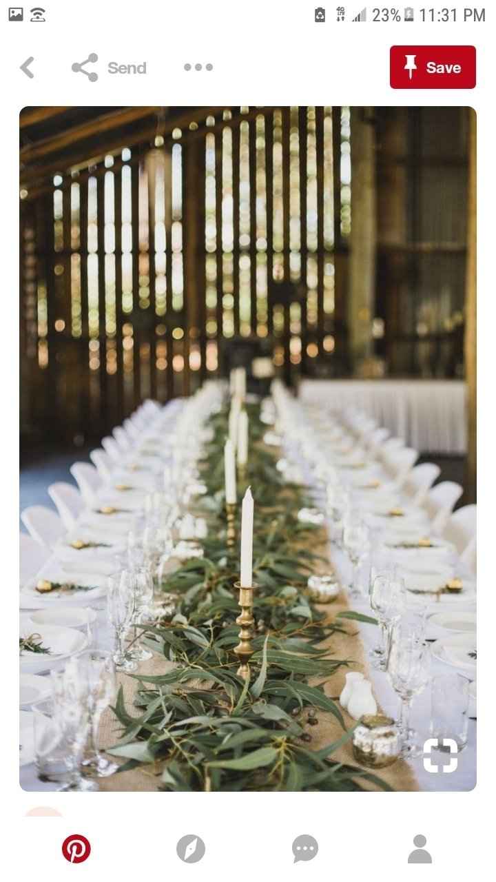 Rectangle Table Decor Help - 1
