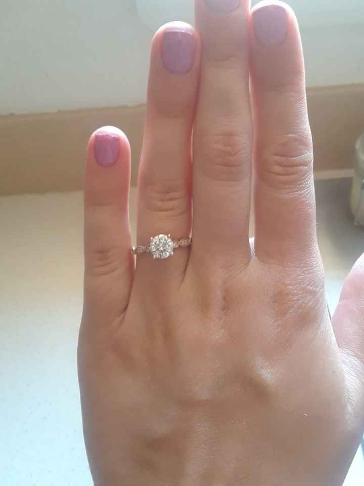 Lets see your engagement ring!! - 1