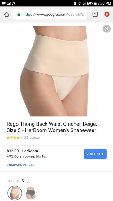 Shapewear for low back dress 3