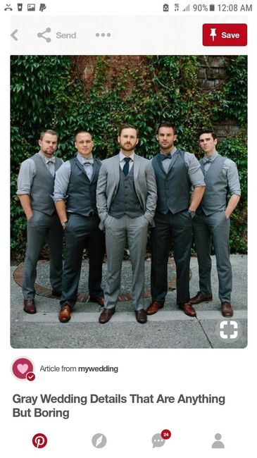 What should my groom and his grooms men wear?? ... And probably the bridesmaids - 2