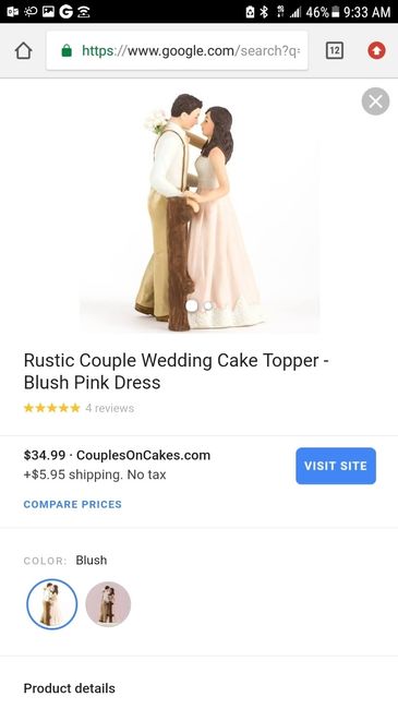 Wedding Cake Topper - 1