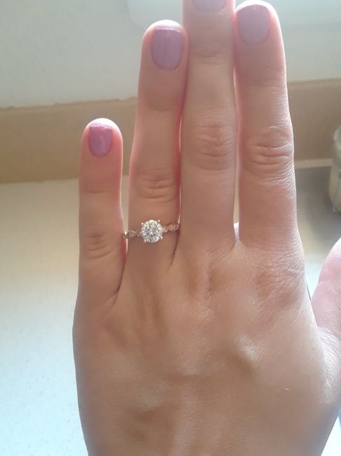 Lets see your engagement ring!! - 1