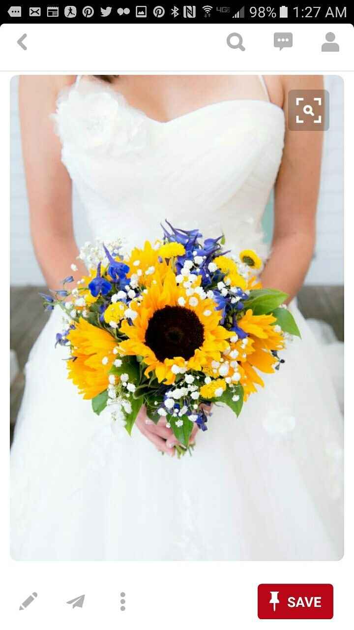 Ring, Dress, and Venue Threads oh my! How about flowers?!