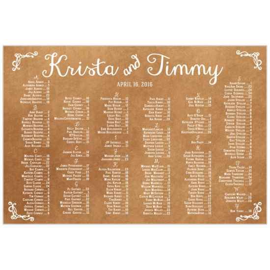 Place cards/Seating chart ideas!