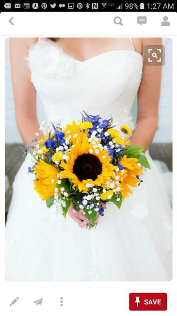 Ring, Dress, and Venue Threads oh my! How about flowers?!