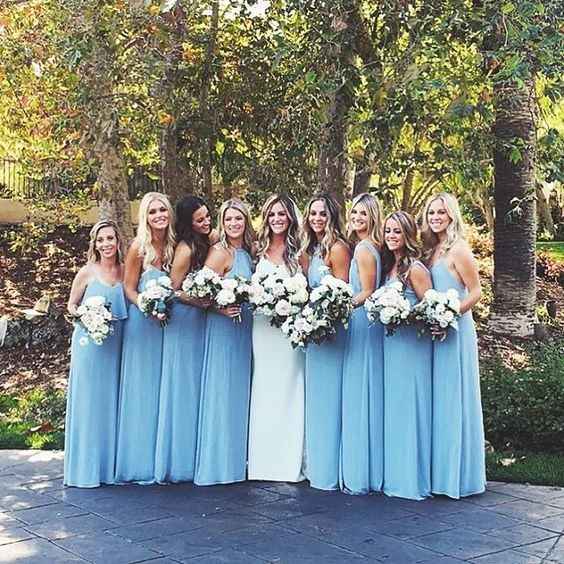 Bridesmaids attire