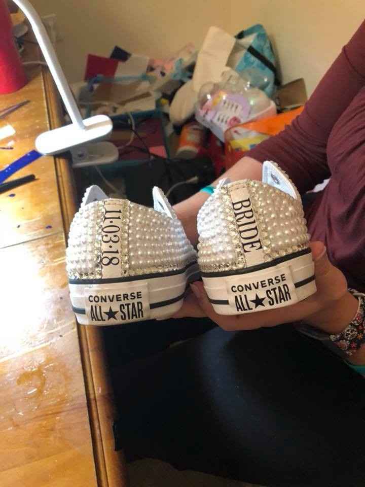 Converse for wedding party discount
