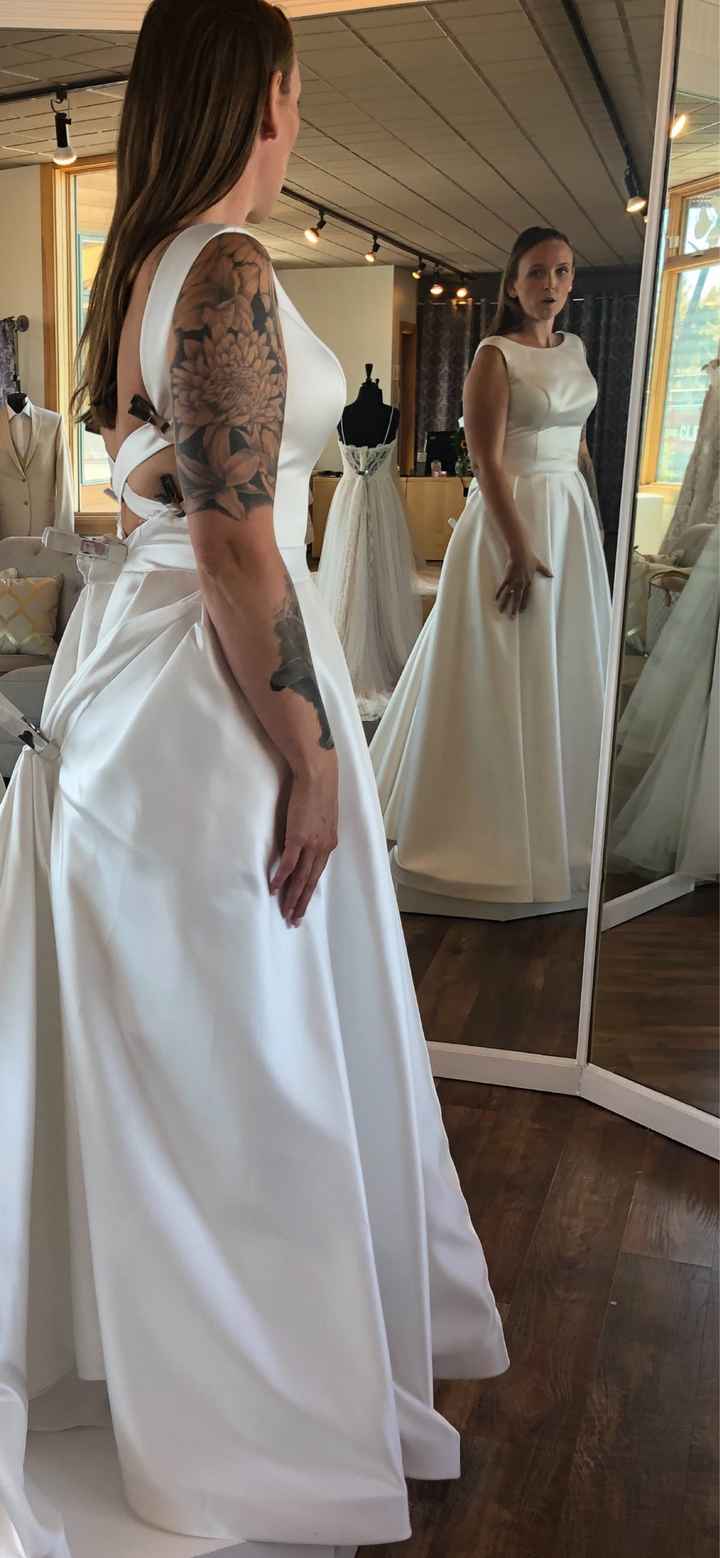 Tattoos and wedding dresses - 1
