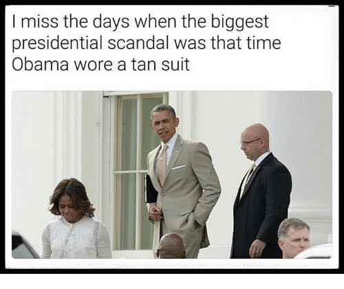 What's your opinion on tan suits?