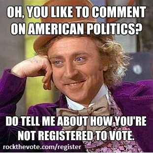 KWR: Voter reg deadlines are coming up -- make sure you're registered, especially name changers and 