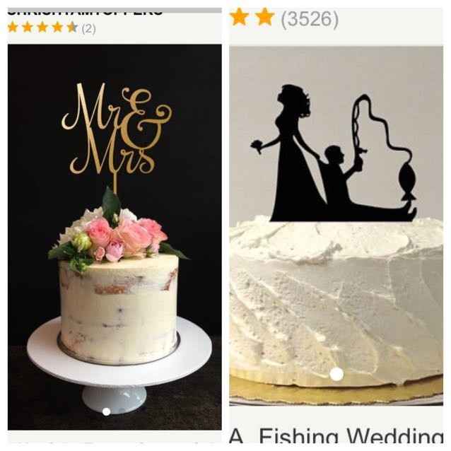 Show me your wedding cake toppers!