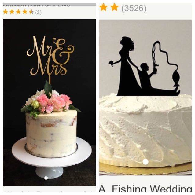 Show me your wedding cake toppers!