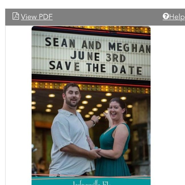 Save the Dates